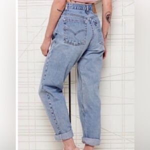 Levi's Faded Blue Denim‎ Jeans
